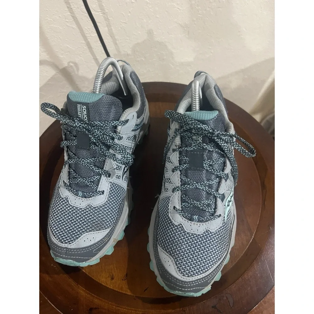 Saucony Grid Excursion TR12 Womens  9.5 Blue‎ Athletic Running Shoes Sneakers